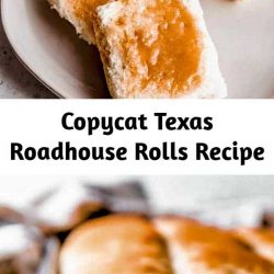 Copycat Texas Roadhouse Rolls Recipe This easy Copycat Texas Roadhouse Rolls recipe smeared with Cinnamon Honey Butter is just like the restaurant's, and is melt-in-your-mouth delicious!